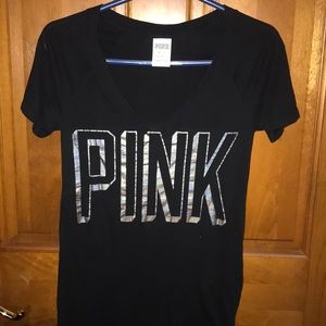 black PINK shirt